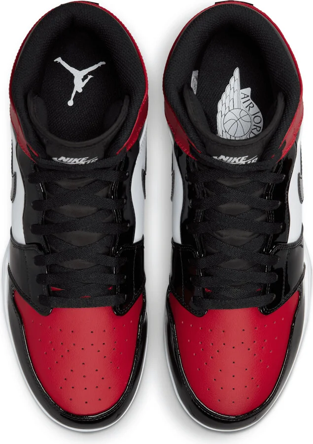 Men's Jordan 1 Mid TD Football Cleat in Red | FJ6805-601 - Image 4