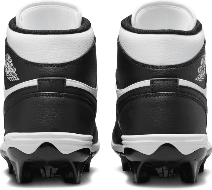 Men's Jordan 1 Mid TD Football Cleat in White | FJ6805-100 - Image 6