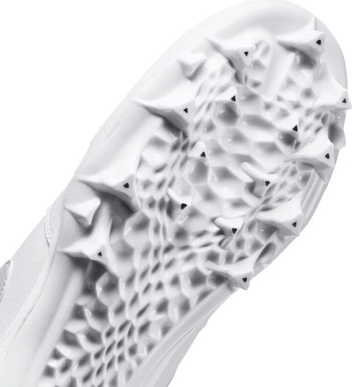 Men's Jordan 1 Mid TD Football Cleat in White | FJ6805-101 - Image 7