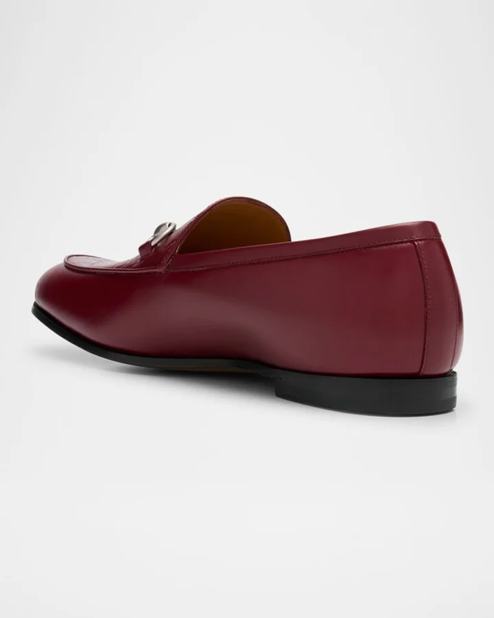 Men's Jordy GG Leather Bit Loafers - Image 2