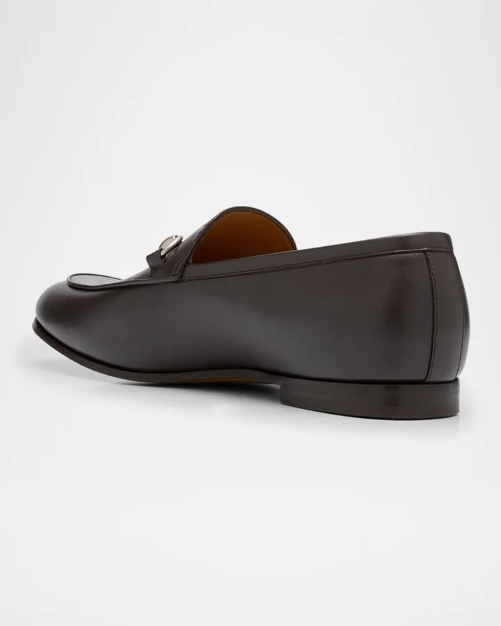 Men's Jordy GG Leather Bit Loafers - Image 4
