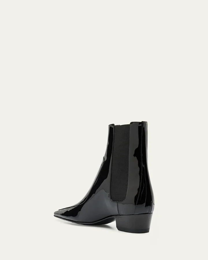 Men's Jose 30 Patent Leather Chelsea Boots - Image 3
