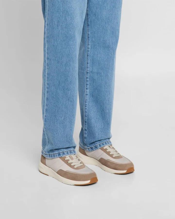 Men's Journeyman Nylon and Suede Low-Top Sneakers - Image 3