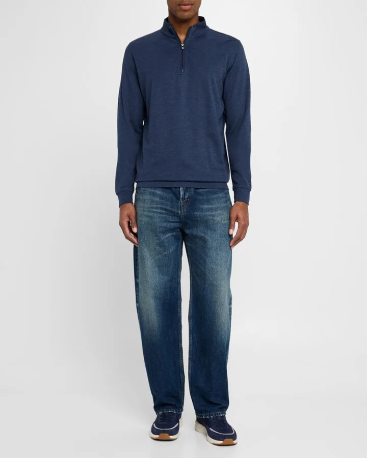 Men's Journeyman Nylon and Suede Low-Top Sneakers - Image 8