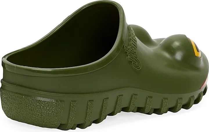 Men's JW Anderson x Wellipets Frog PVC Loafers - Green - Size 8 - Image 3