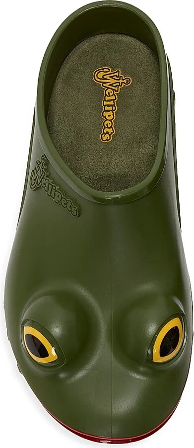 Men's JW Anderson x Wellipets Frog PVC Loafers - Green - Size 8 - Image 5