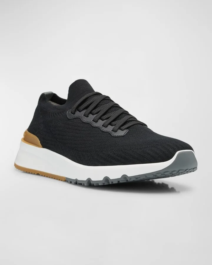 Men's Knit Runner Sneakers - Image 2