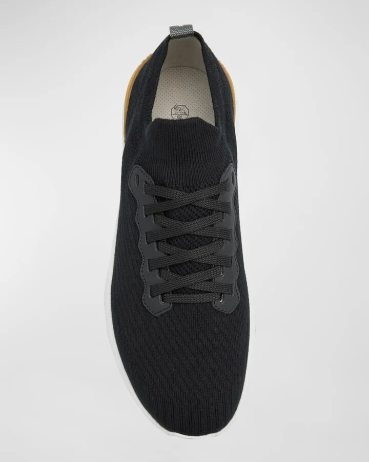 Men's Knit Runner Sneakers - Image 5