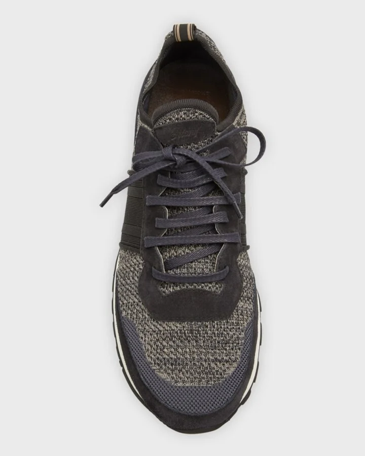 Men's Knit Runner Sneakers - Image 4