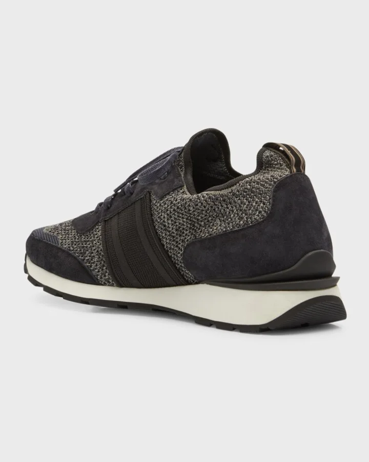Men's Knit Runner Sneakers - Image 6