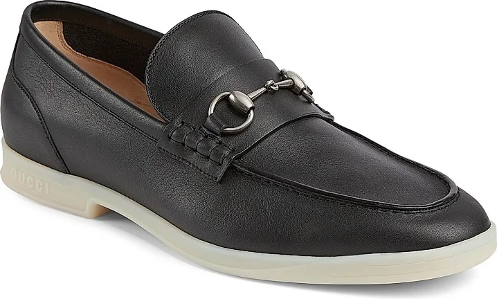Men's Konrad Leather Loafers - Black - Size 8 - Image 2