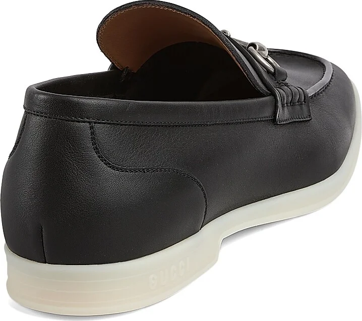 Men's Konrad Leather Loafers - Black - Size 8 - Image 3