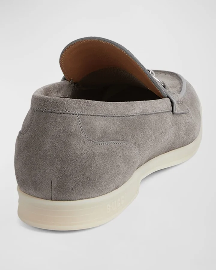 Men's Konrad Suede Bit Loafers - Image 4