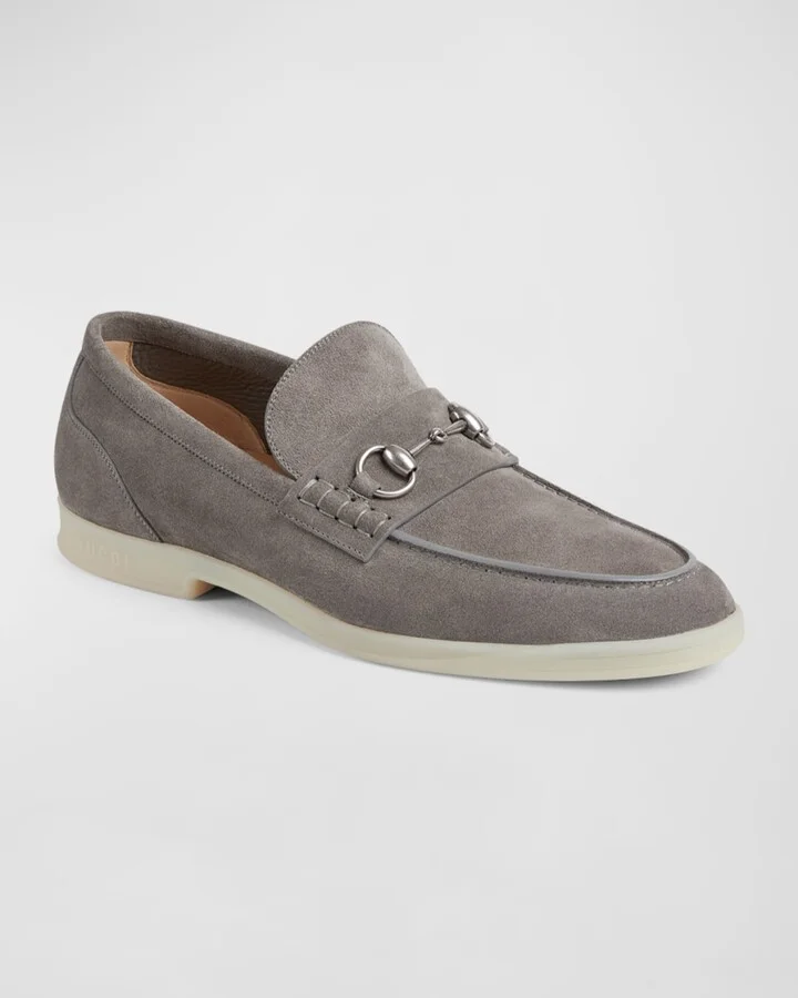 Men's Konrad Suede Bit Loafers - Image 5