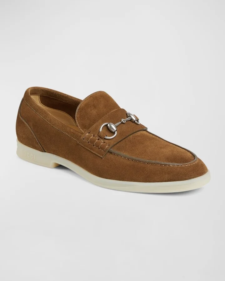 Men's Konrad Suede Bit Loafers - Image 6