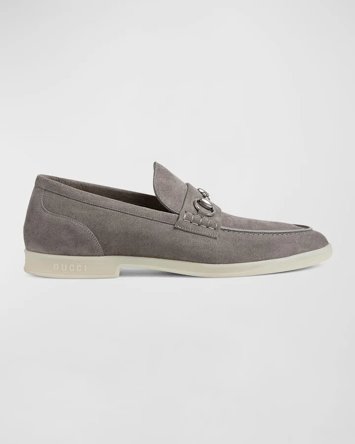 Men's Konrad Suede Bit Loafers