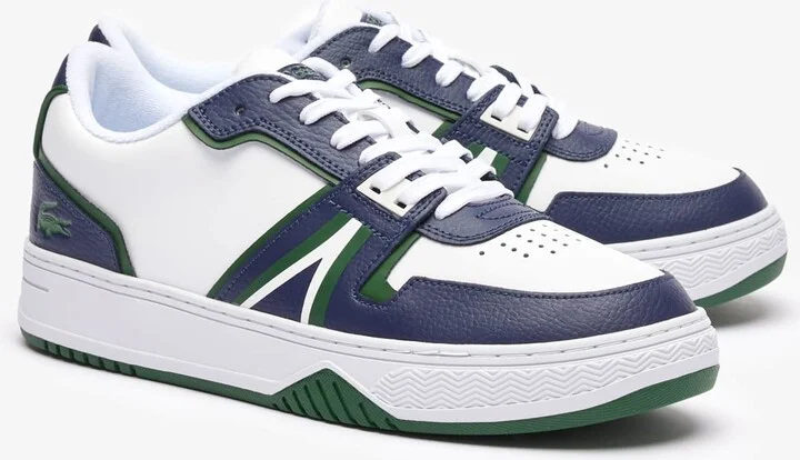 Men's L001 Contrasted Leather Sneakers - Image 2