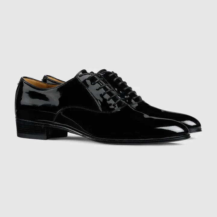 Men's lace-up shoe with Double G - Image 2