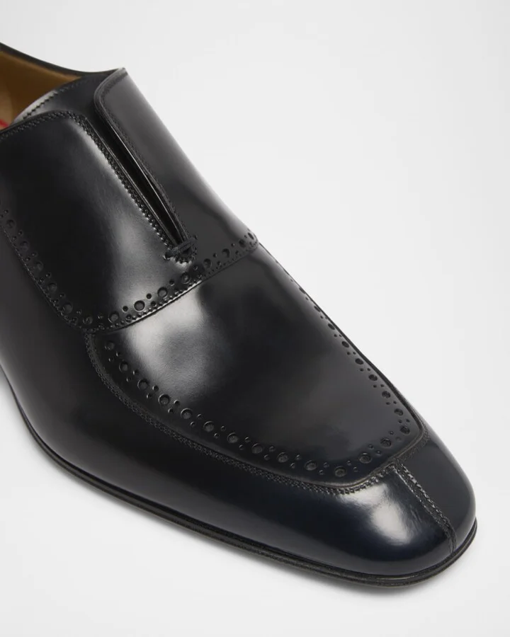 Men's Lafitte Spike Leather Oxfords - Image 6