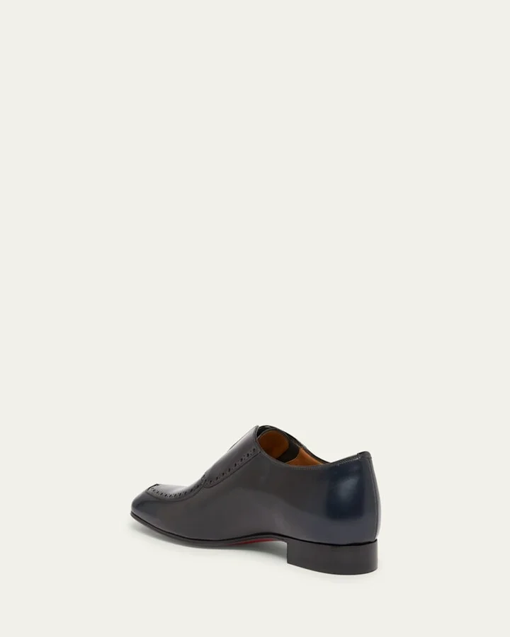Men's Lafitte Spike Leather Oxfords - Image 3