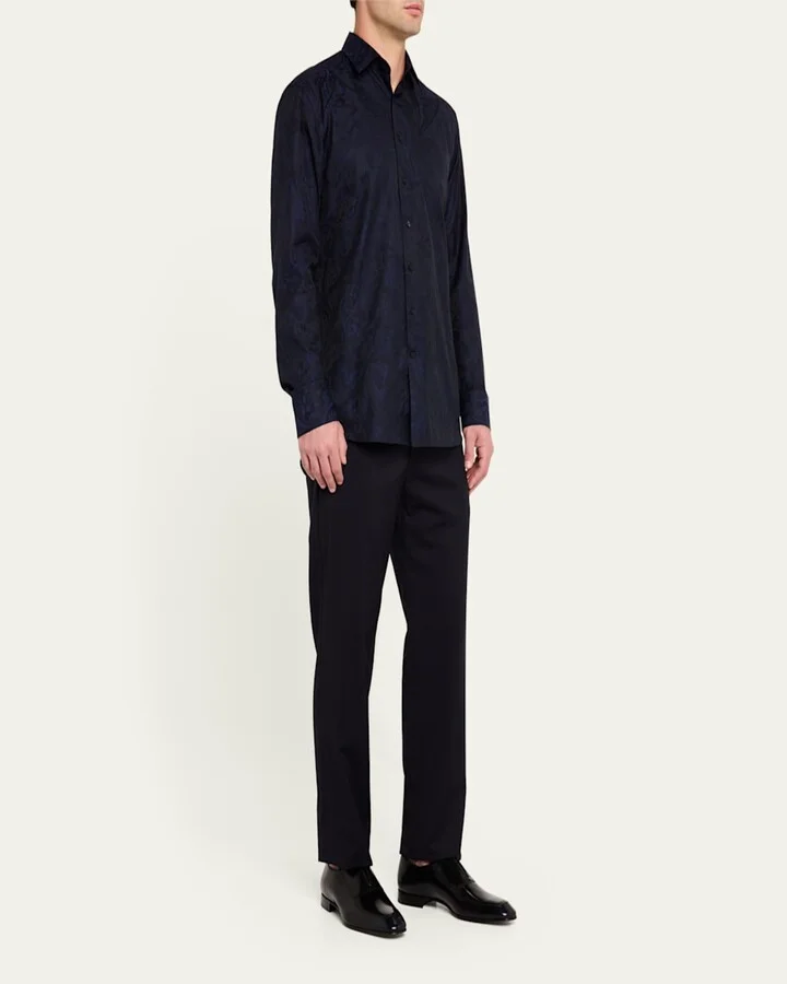 Men's Lafitte Spike Leather Oxfords - Image 5