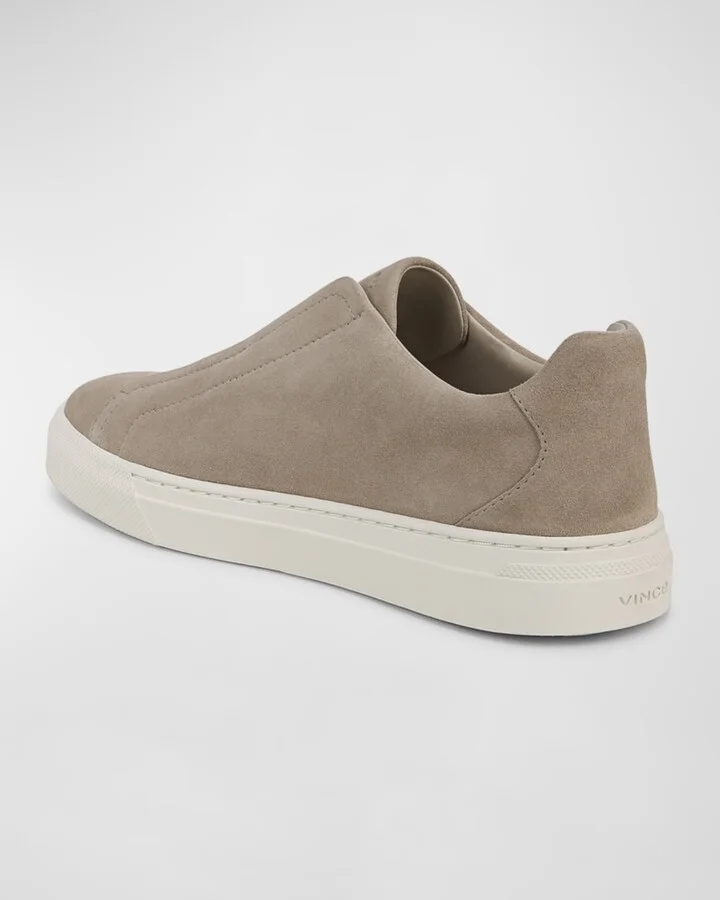Men's Lakewood Suede Low-Top Sneakers - Image 3