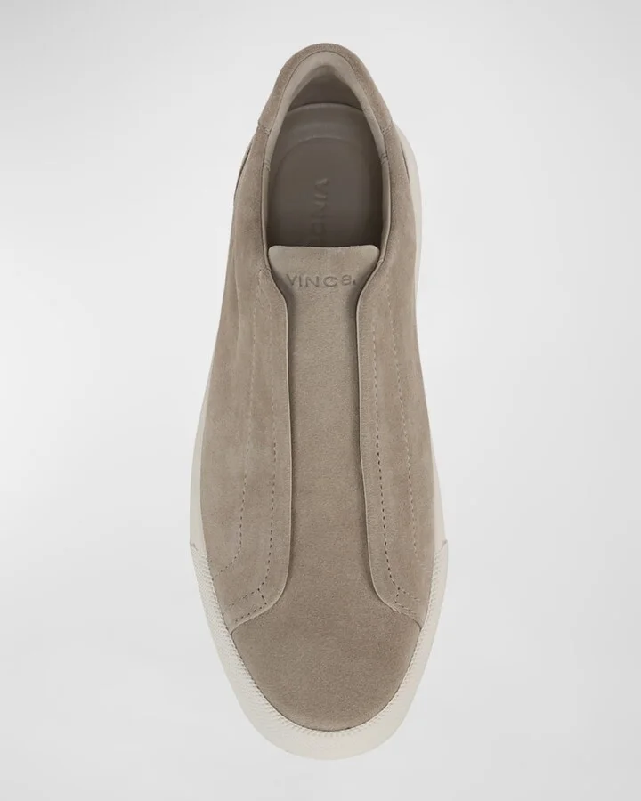 Men's Lakewood Suede Low-Top Sneakers - Image 4