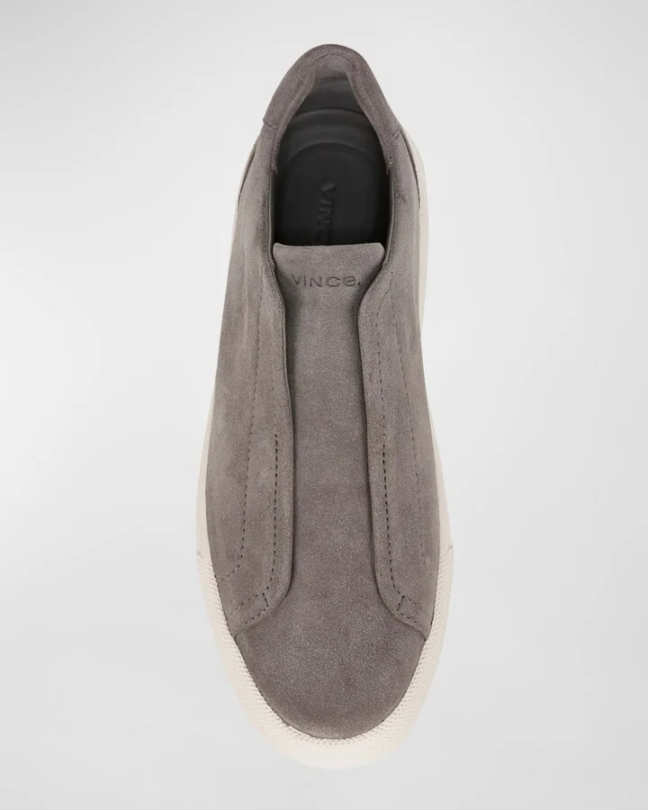 Men's Lakewood Suede Low-Top Sneakers - Image 5
