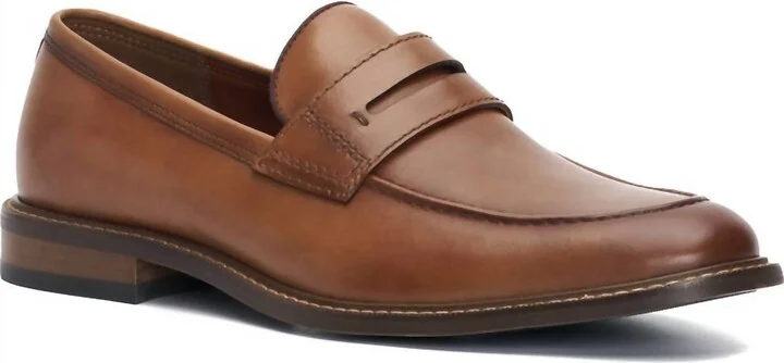 Men's Lamcy Penny Loafer In Cognac