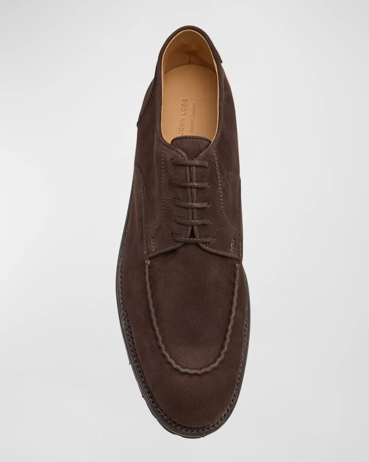 Men's Land Nubuck Derby Shoes - Image 3
