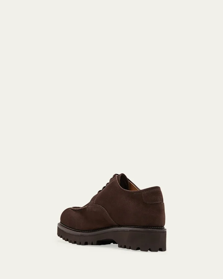 Men's Land Nubuck Derby Shoes - Image 3