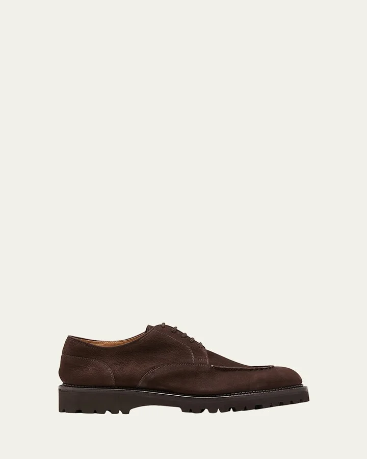Men's Land Nubuck Derby Shoes