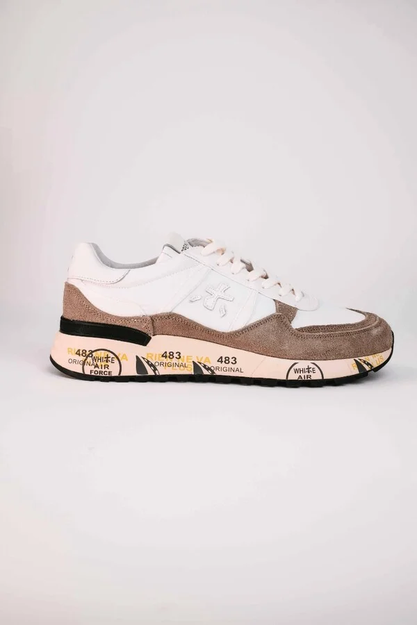 Men's Landeck Sneakers In White/beige