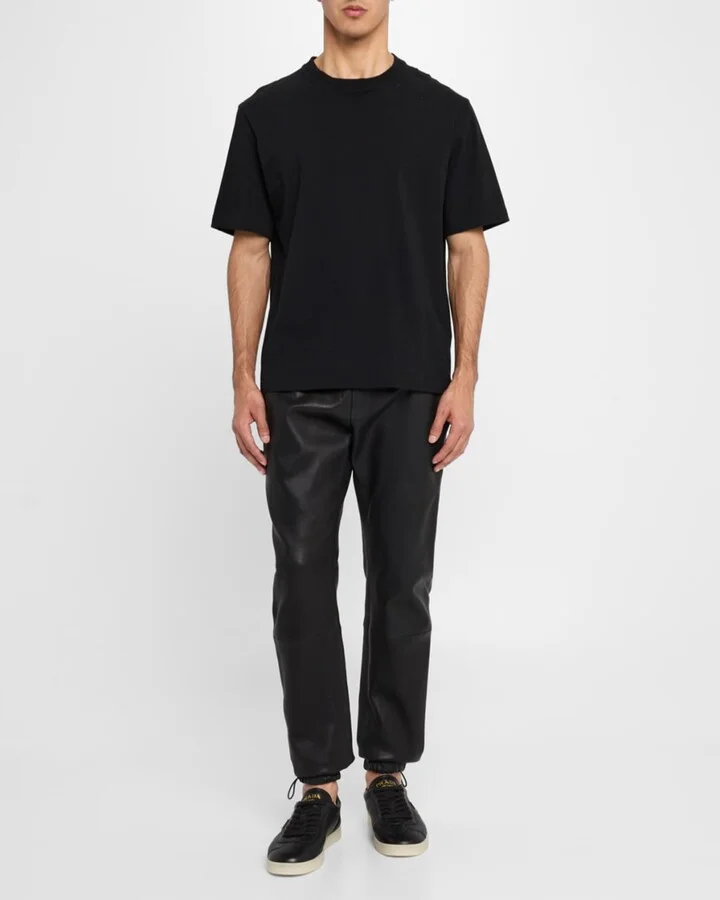 Men's Lane Deerskin Low-Top Sneakers - Image 6