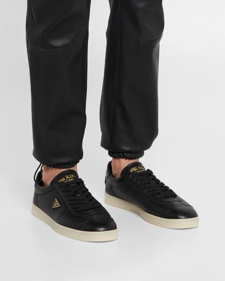 Men's Lane Deerskin Low-Top Sneakers - Image 10