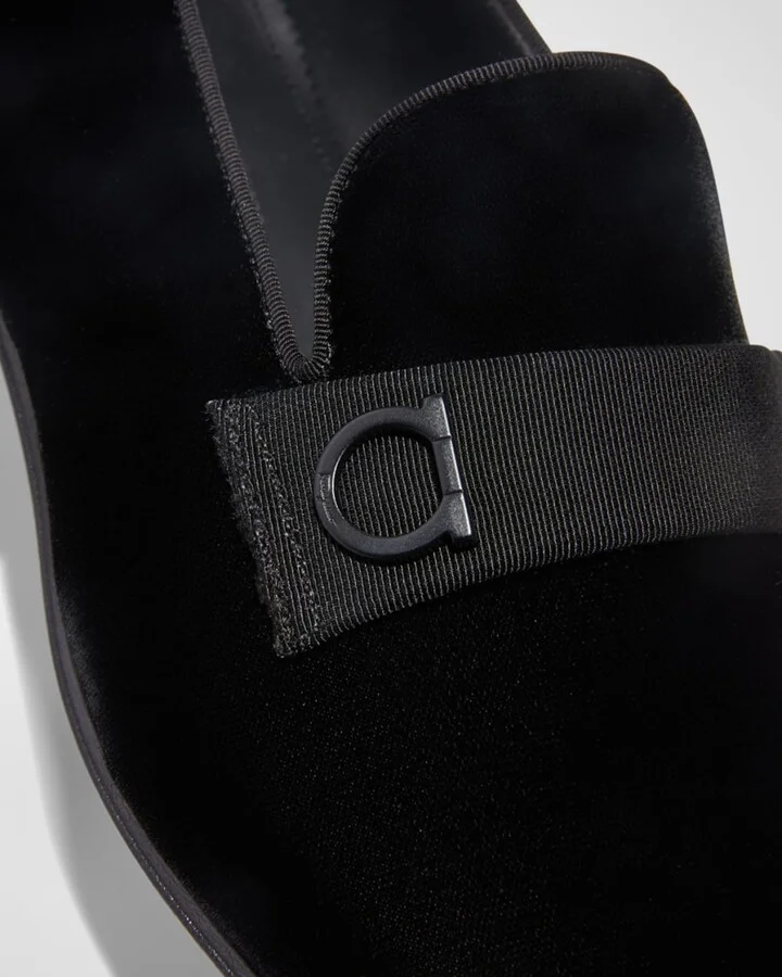 Men's Lapo Velvet Loafers - Image 6