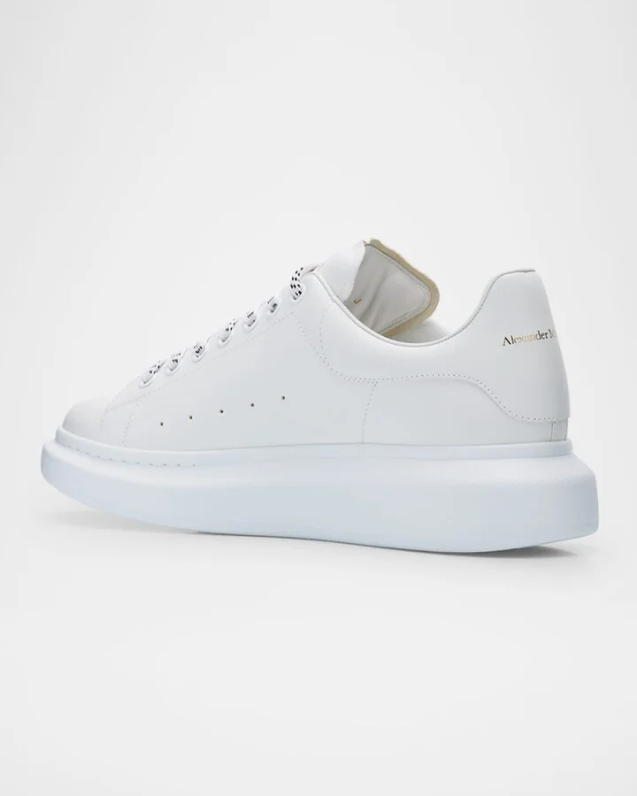 Men's Larry Leather Oversized Low-Top Sneakers - Image 3