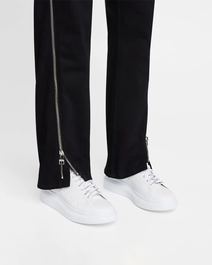 Men's Larry Leather Oversized Low-Top Sneakers - Image 4