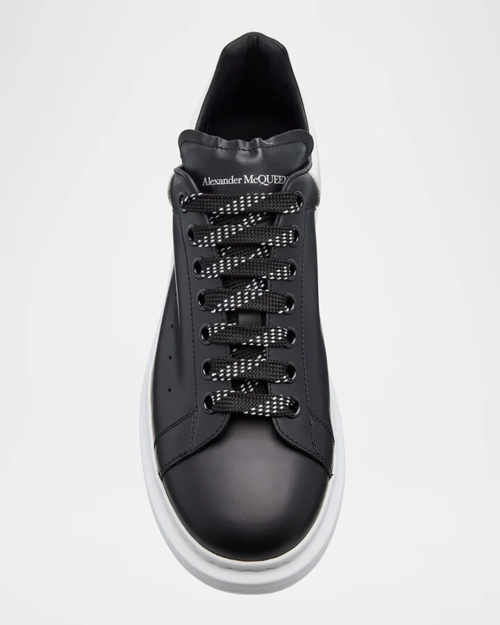 Men's Larry Leather Oversized Low-Top Sneakers - Image 9