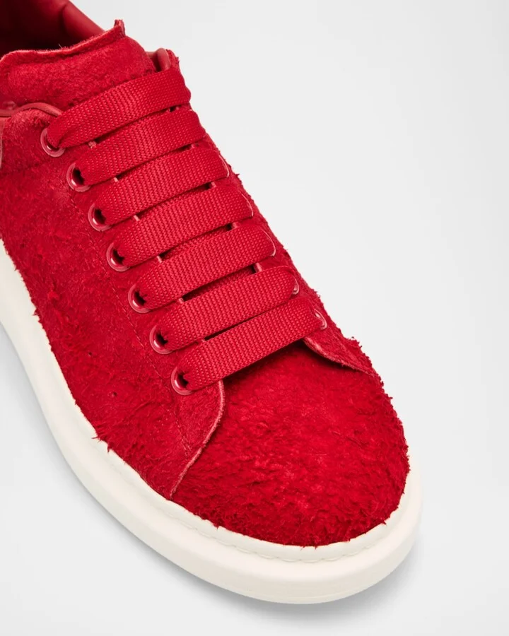 Men's Larry Suede Oversized Low-Top Sneakers - Image 3