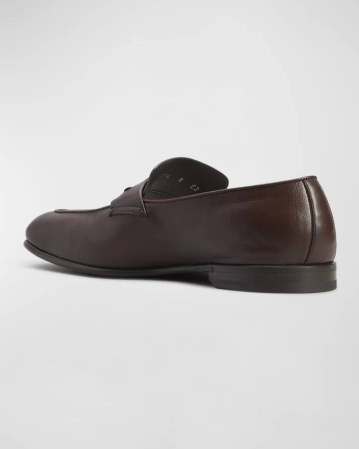 Men's Lasola Leather Penny Loafers - Image 2