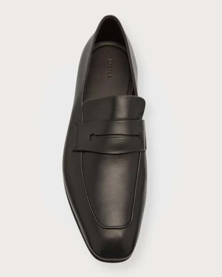 Men's Lasola Leather Penny Loafers - Image 2