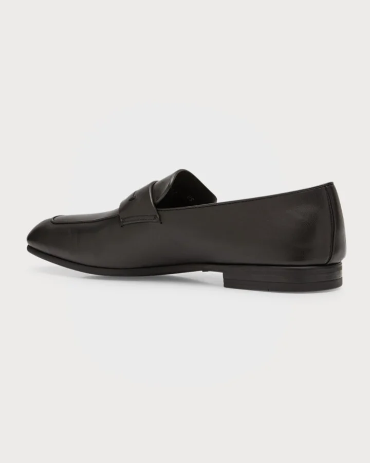 Men's Lasola Leather Penny Loafers - Image 9