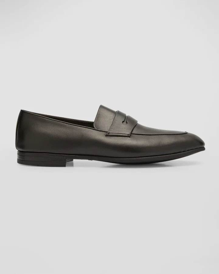 Men's Lasola Leather Penny Loafers