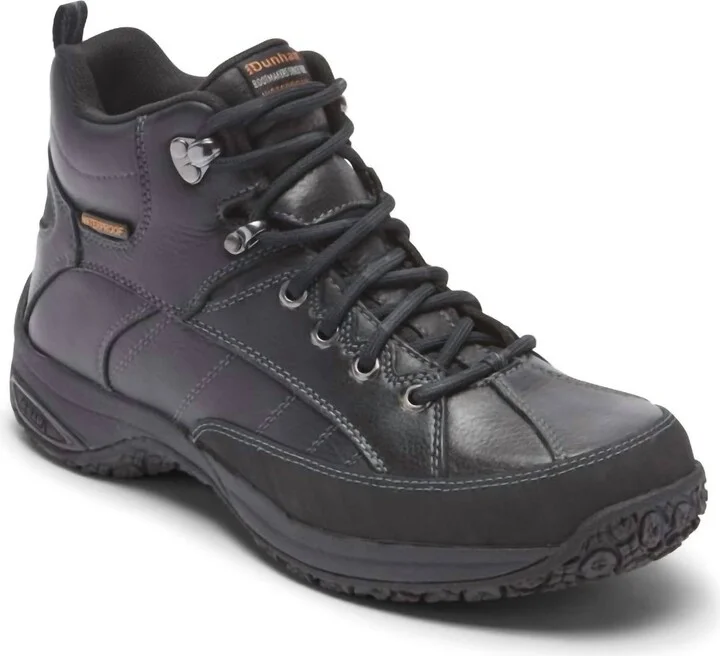 Men's Lawrence Mid Waterproof Boot In Black
