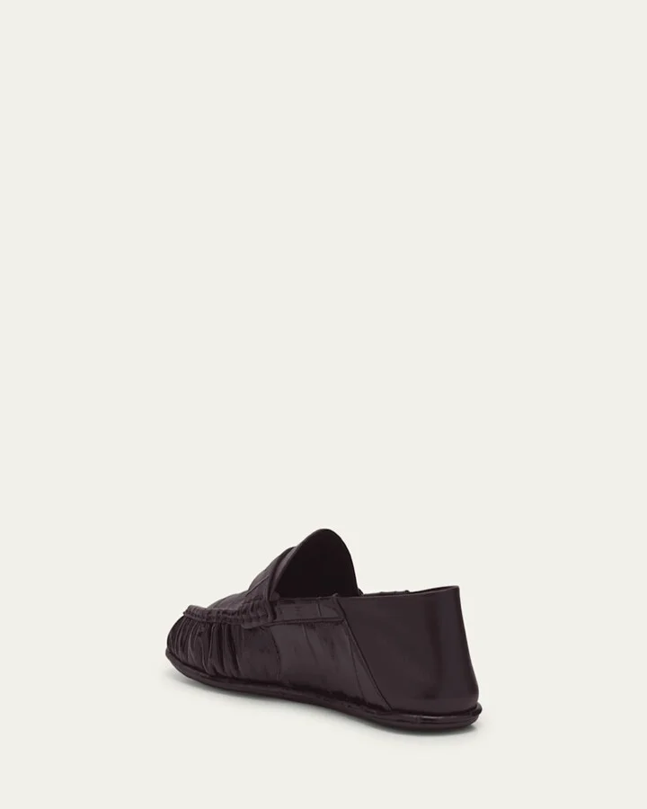 Mens' Le Loafer Eel Penny Loafers - Image 2