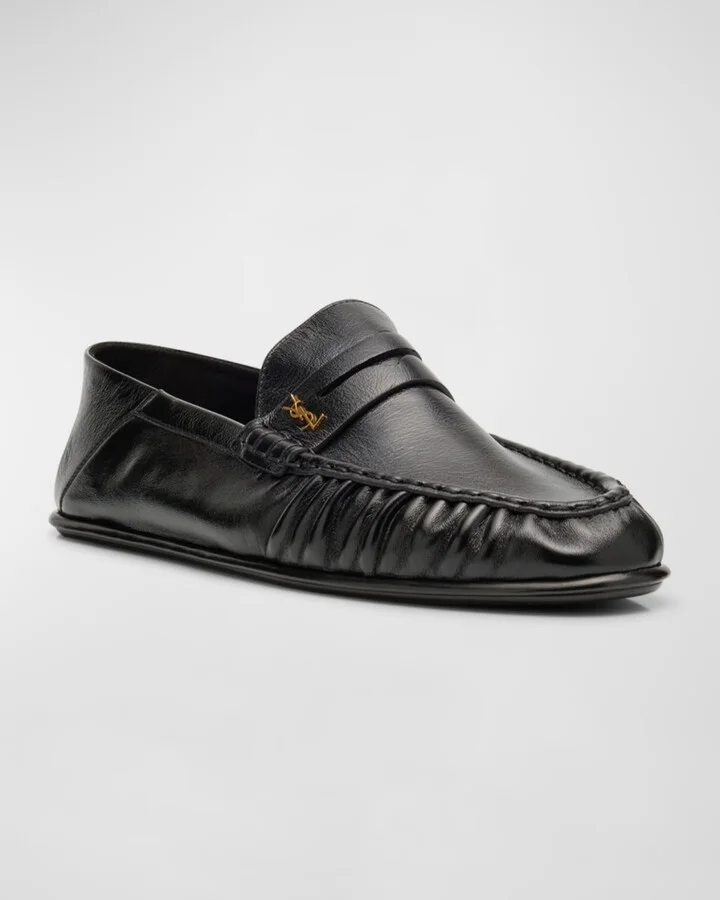 Men's Le Loafer Leather Penny Loafers - Image 4