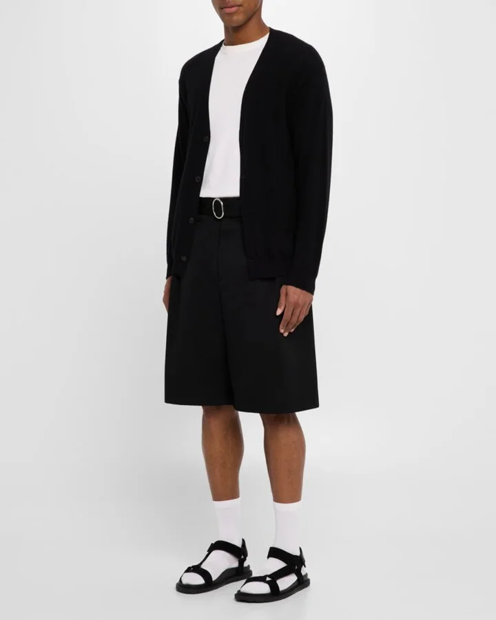 Men's Leather and Suede Sandals - Image 3