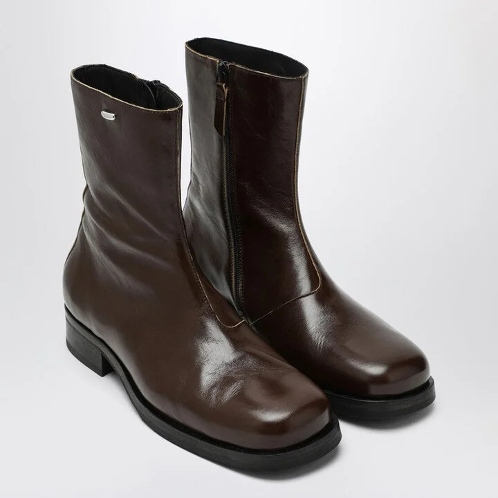 Men's Leather Camion Boots