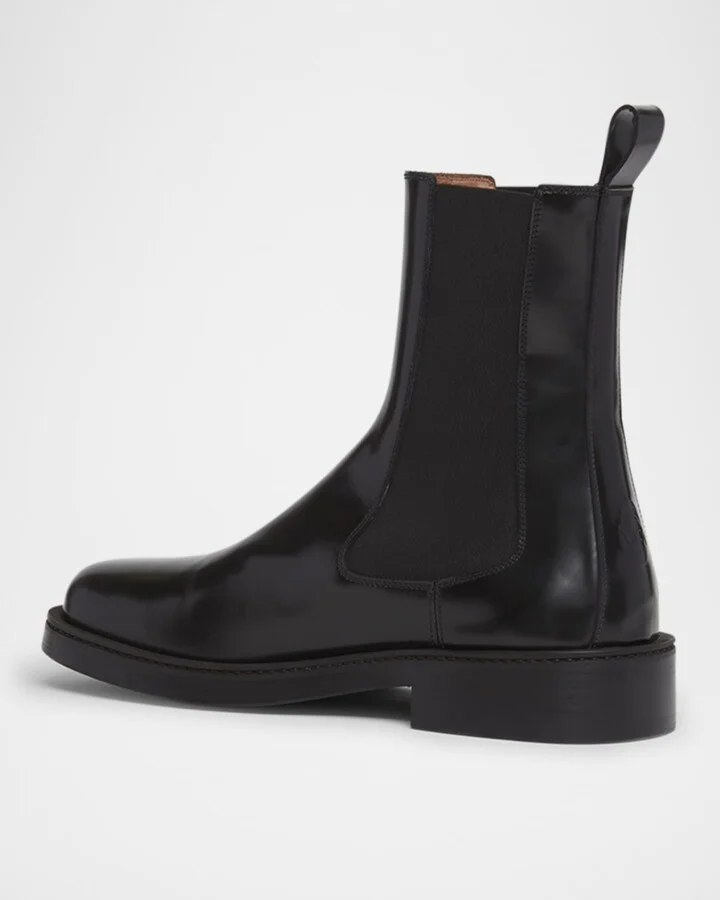 Men's Leather Chelsea Boots - Image 4